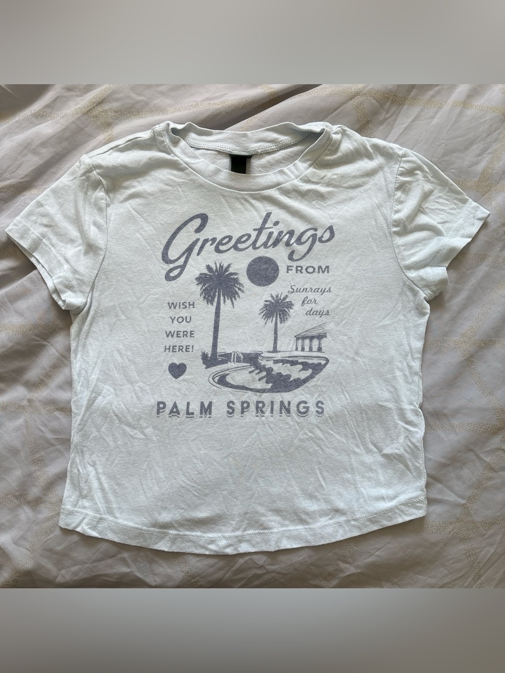 wild fable White Palm Springs Graphic Tee